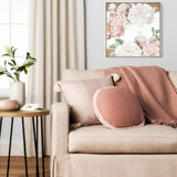 Load image into Gallery viewer, Pretty in Pink Floral Shadow Framed Painting - 40cm x 40cm
