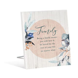 Load image into Gallery viewer, Wren Family Sentiment Plaque - 12cm x 15cm
