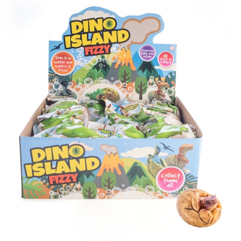 Dino Island Fizzy - 10cm x 3cm x 12cm