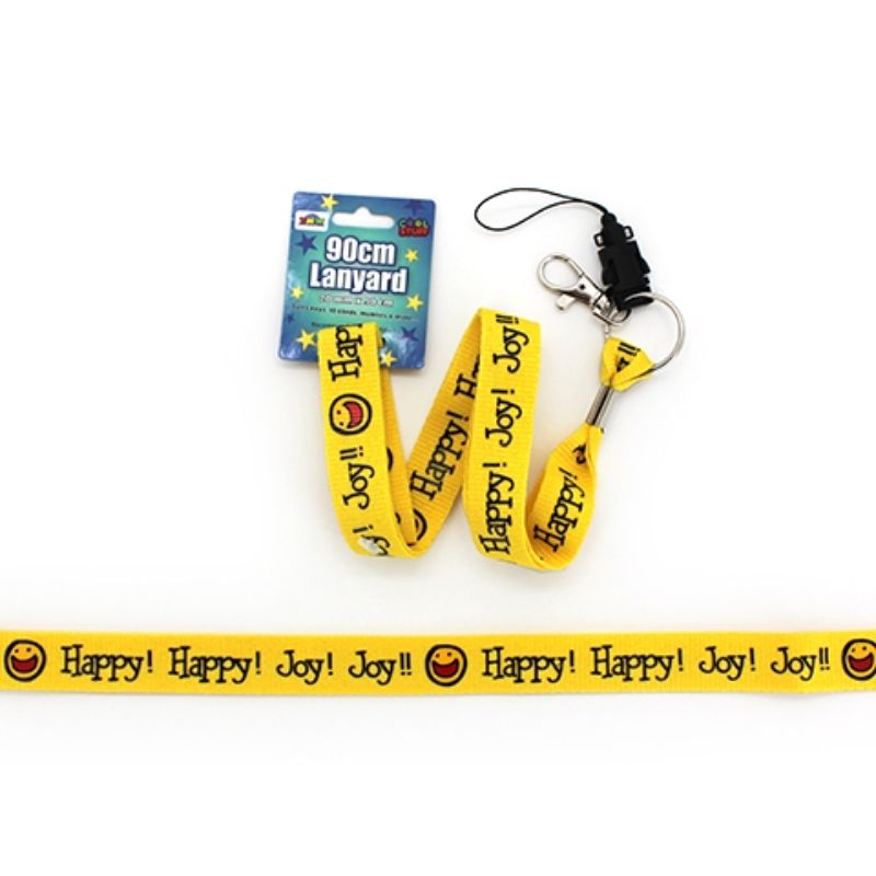 Happy Happy Joy Joy Lanyard - 90cm