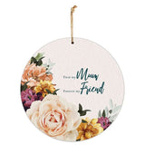 Load image into Gallery viewer, Rose Hanging tin Sign - 30cm
