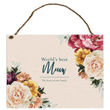 Load image into Gallery viewer, Rose Hanging Tin Sign - 40cm x 30cm
