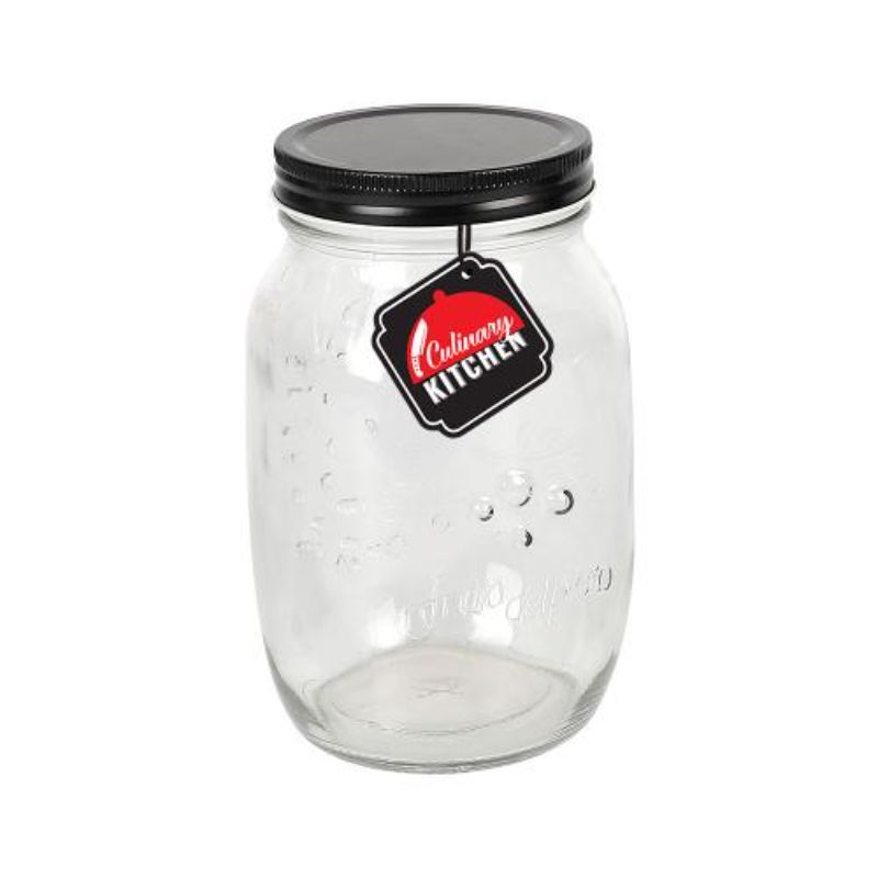 Glass Preserve Jar - 1L