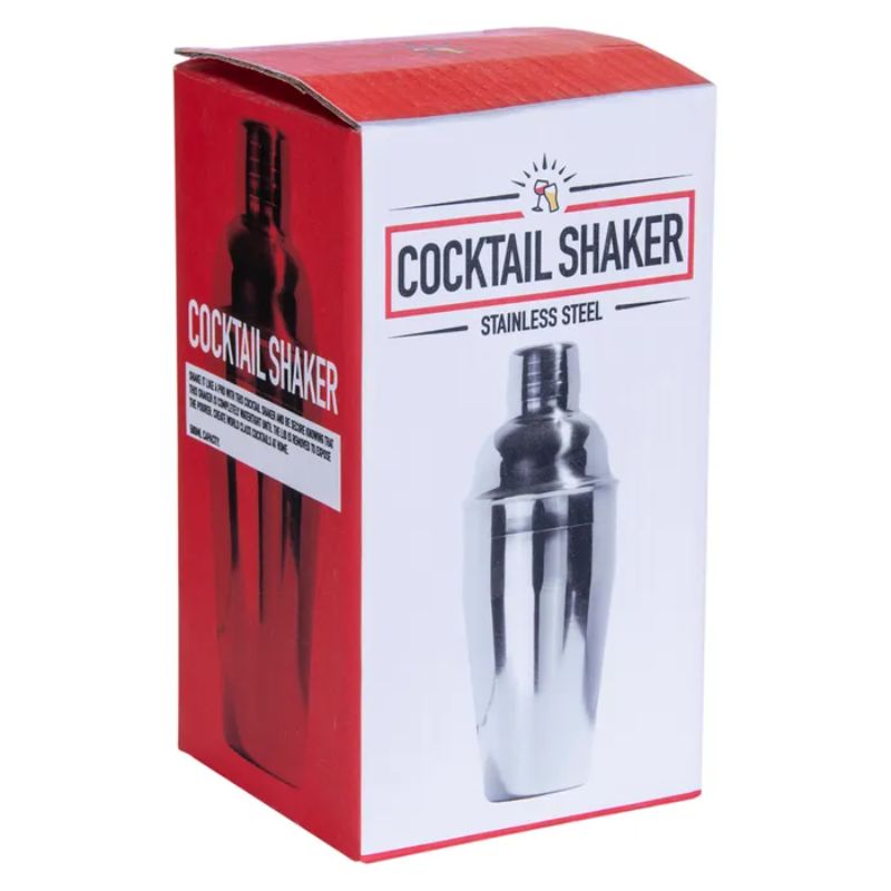 Stainless Steel Cocktail Shaker - 500ml