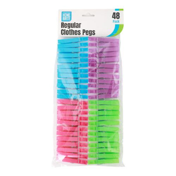 48 Pack Regular Clothes Pegs