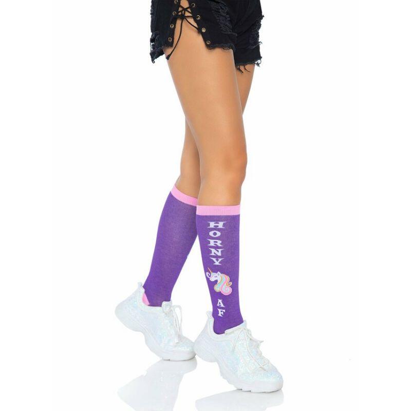 Horny AF Knee Socks