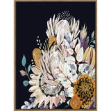 Load image into Gallery viewer, Autumn Frida Flowers The Artist Lab Inkheart Framed Artwork - 90cm x 120cm
