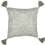 Load image into Gallery viewer, Hunter Printed Cotton Slub Cushion Prefilled - 45cm x 45cm x 10cm
