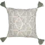 Load image into Gallery viewer, Hunter Printed Cotton Slub Cushion Prefilled - 45cm x 45cm x 10cm
