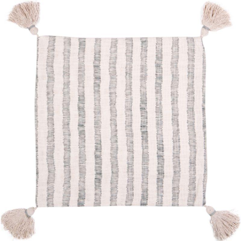 Hunter Hand Woven Cotton Slub Cushion - 60cm x 60cm