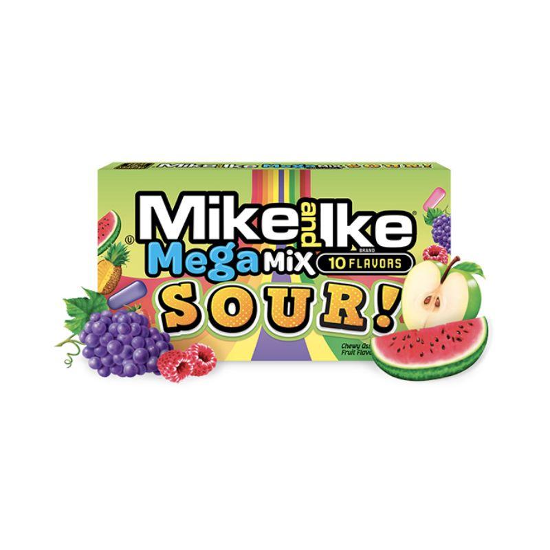 Mike & Ike Mega Mix Sour Box - 141g