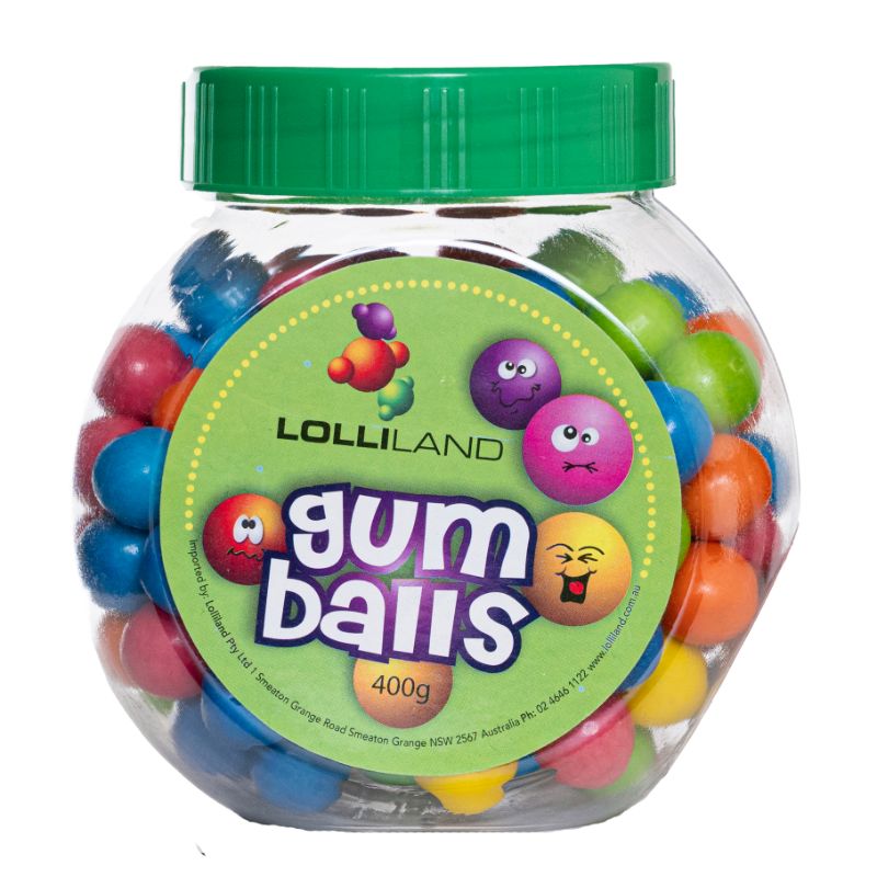 Gum Balls Candy Jar - 400g
