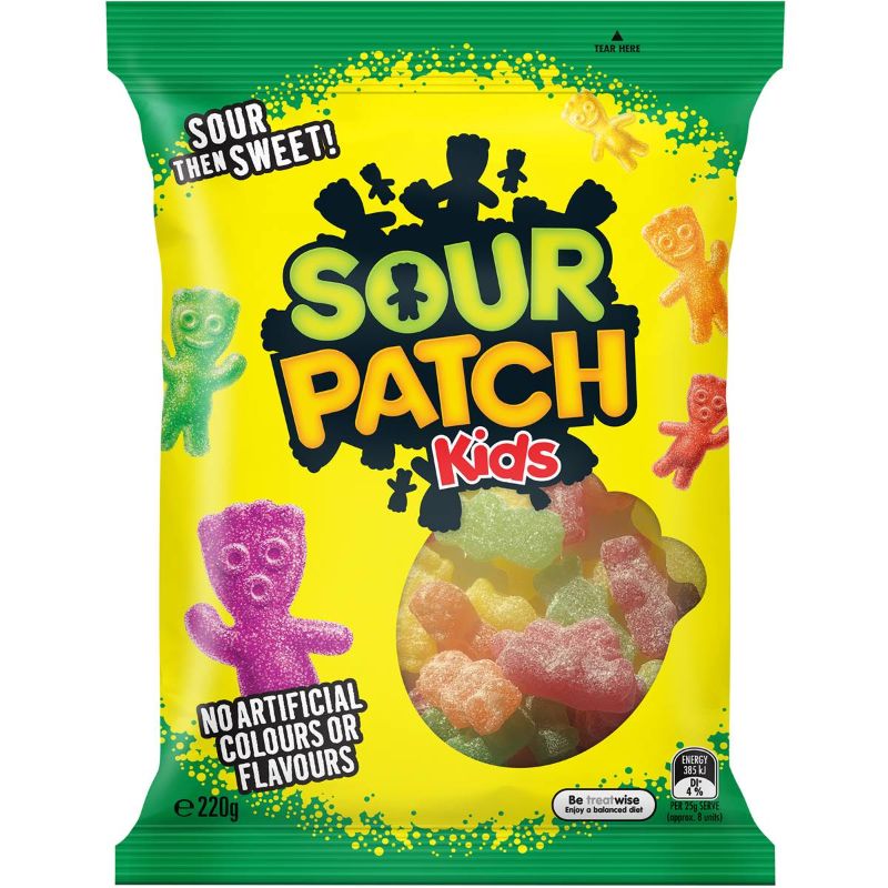 Sour Patch Kids Lollies - 220g