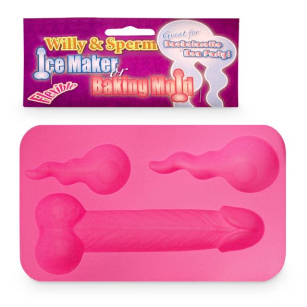 Willy & Sperm Ice Maker & Baking Mould