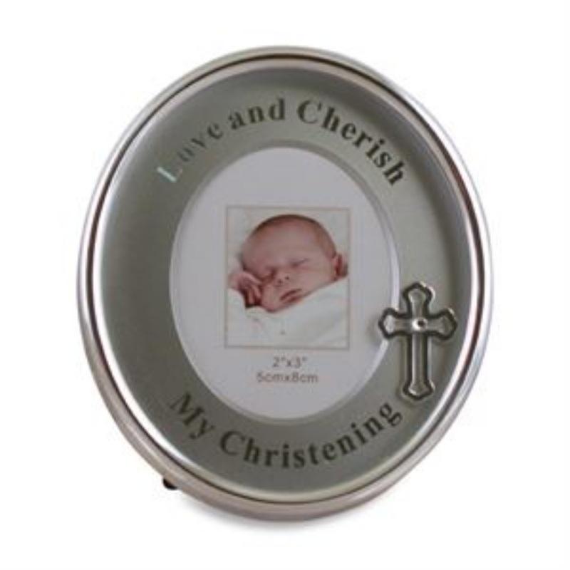 My Christening Love & Cherish Photo Frame - 5cm x 7.6cm