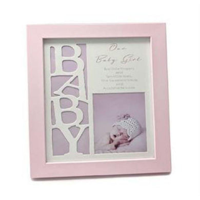 Our Baby Girl Frame - 21cm x 24cm - The Base Warehouse