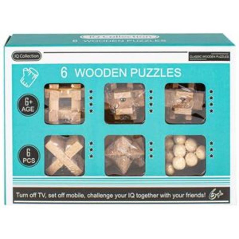 6 Wooden Puzzles 3