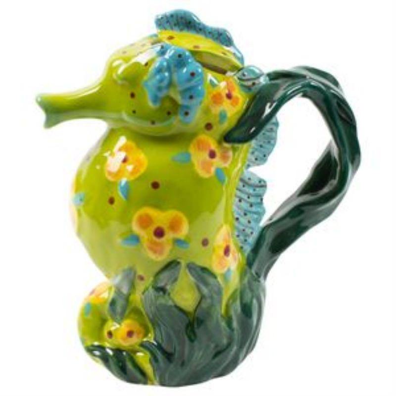 Sea Horse Tea Pot - 23cm - The Base Warehouse