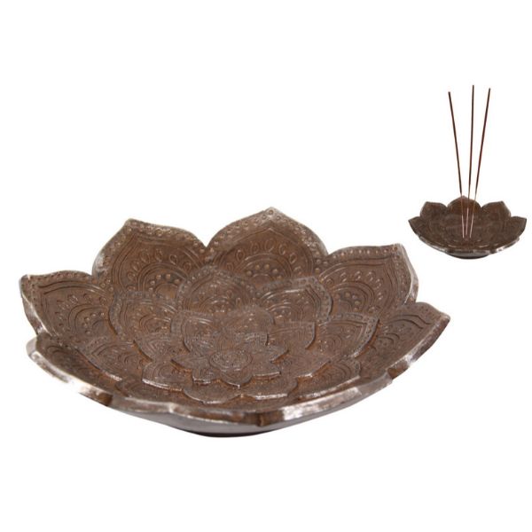 Lotus Mandala Incense Holder Decor Bowl - 20cm