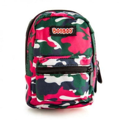 Red Camo BooBoo Mini Backpack - 11cm x 5cm x 15cm - The Base Warehouse
