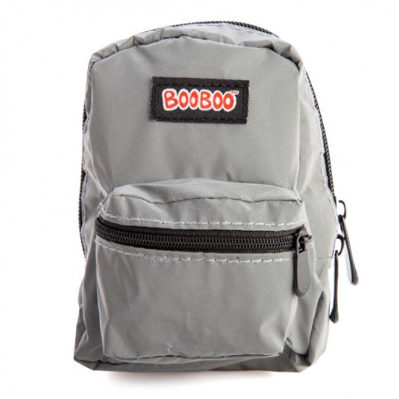 BooBoo Mini Backpack Reflective Grey - 11cm x 5cm x 15cm