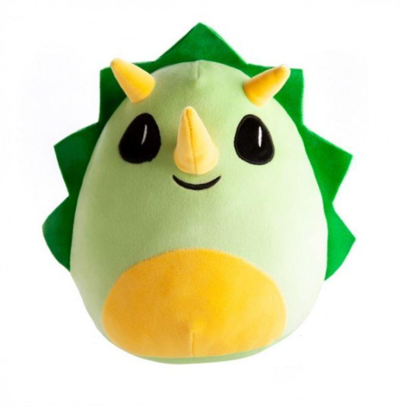 Smooshos Pals Triceratops Plush - 19cm x 15cm x 22cm - The Base Warehouse