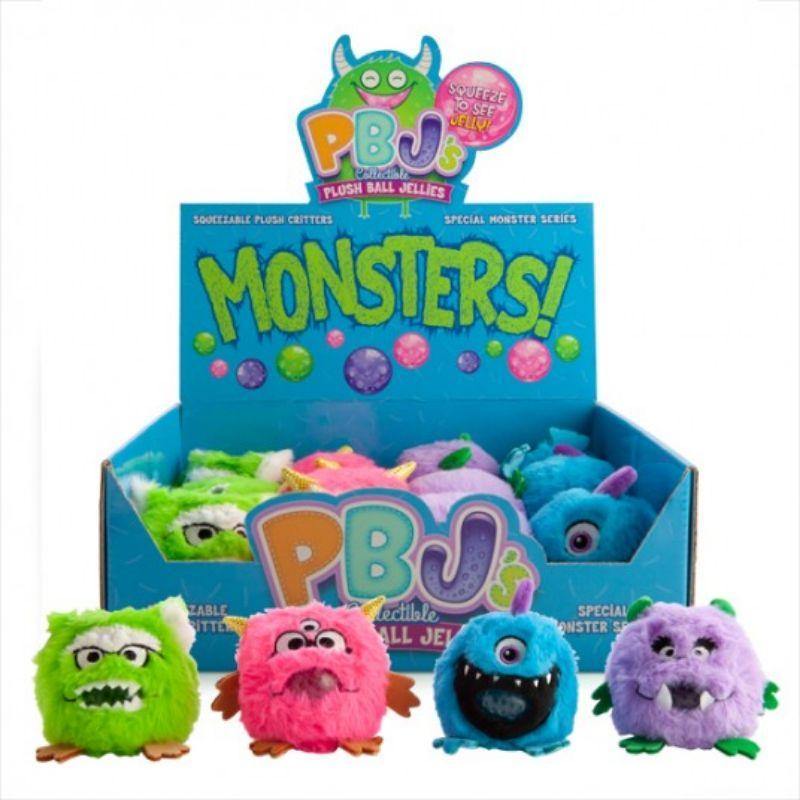 Monsters Plush Ball Jellies -7cm - The Base Warehouse