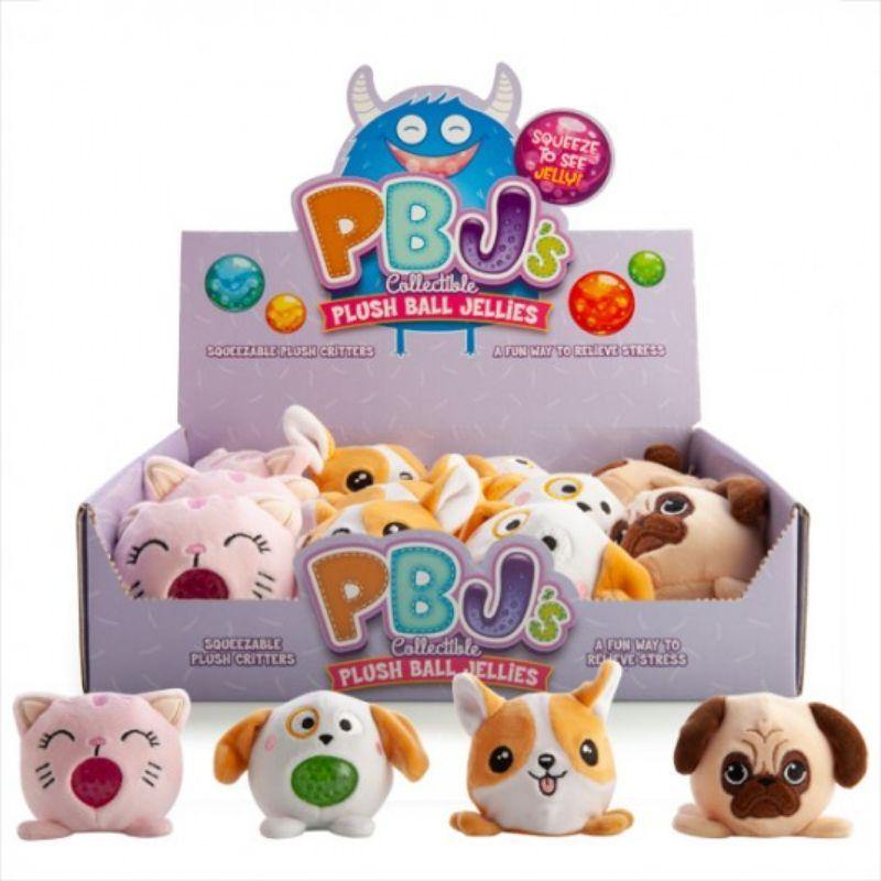 Pets Plush Ball Jellies - 7cm - The Base Warehouse