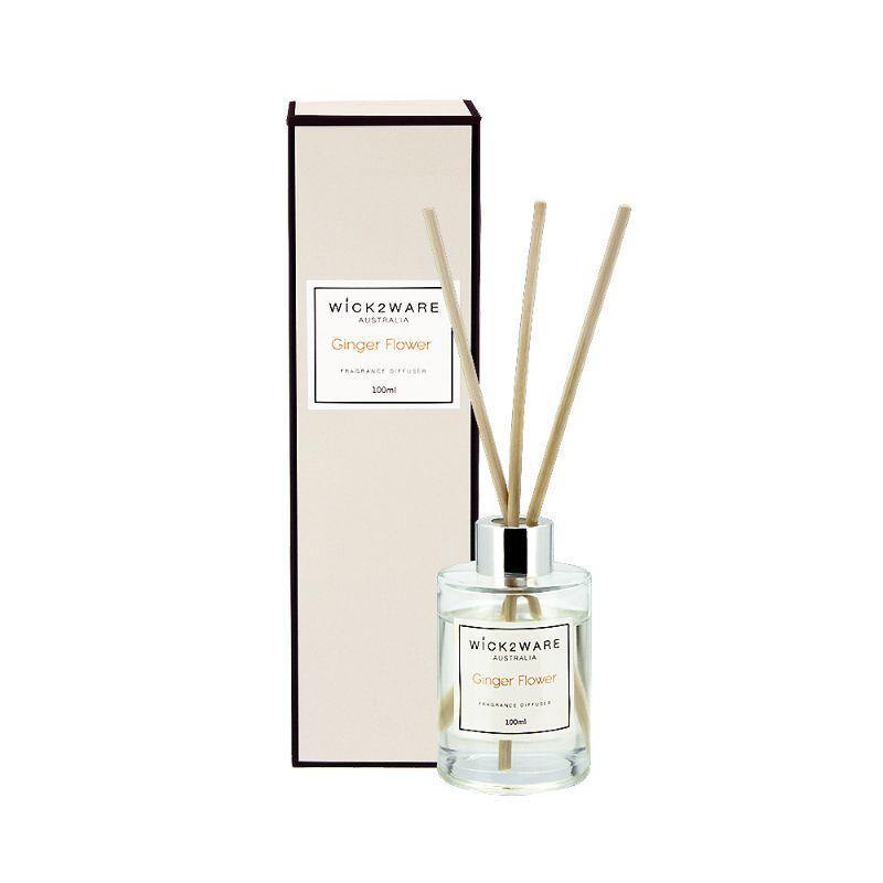 Ginger Flower Luxury Diffuser - 100ml | The Base Warehouse