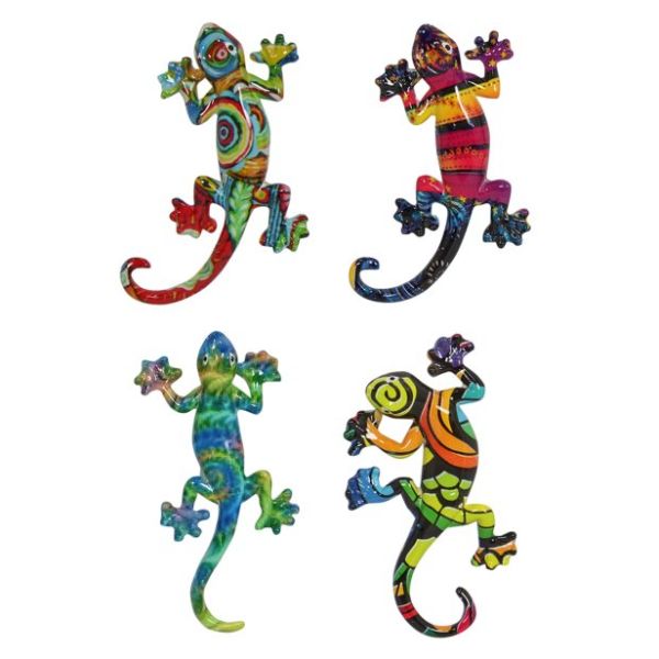 Multicoloured Lizard Magnet