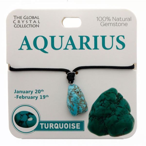 Turquoise Aquarius Gem Necklace