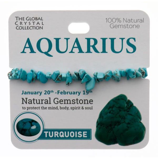 Turquoise Aquarius Gem Bracelet