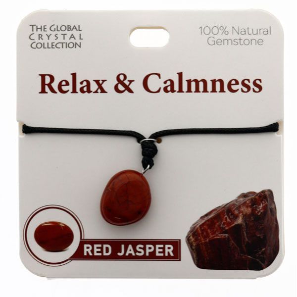 Red Jasper Relax & Calmness Gem Necklace