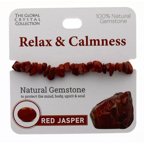Red Jasper Relax & Calmness Gem Bracelet