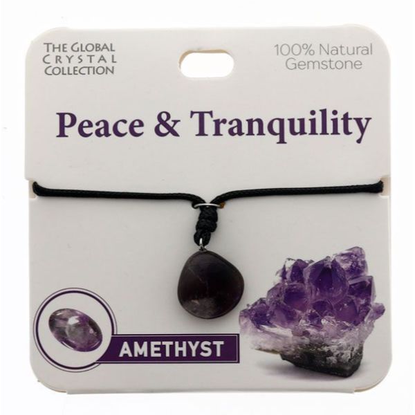 Amethyst Peace & Tranquility Gem Necklace