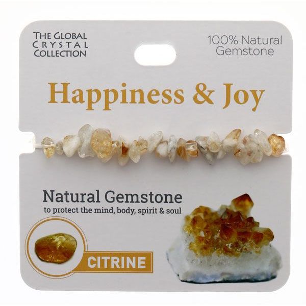 Citrine Happiness & Joy Gem Bracelet