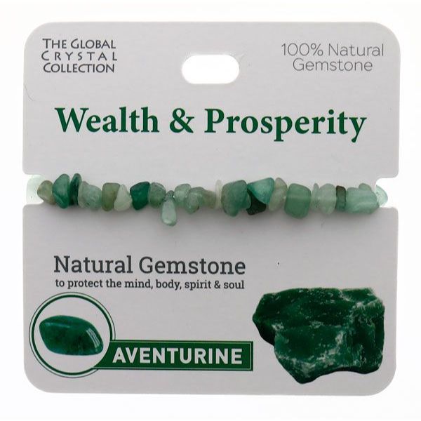 Aventurine Wealth & Prosperity Gem Bracelet