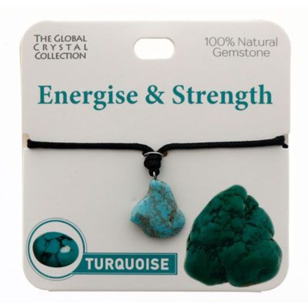 Turquoise Energise & Strength Gem Necklace