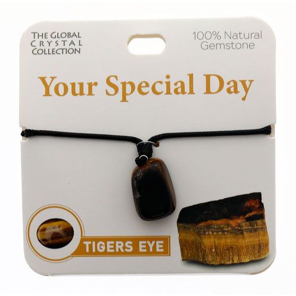 Tigers Eye Your Special Day Gem Necklace