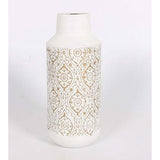 Load image into Gallery viewer, Large Metal Vase - 16cm x 36cm
