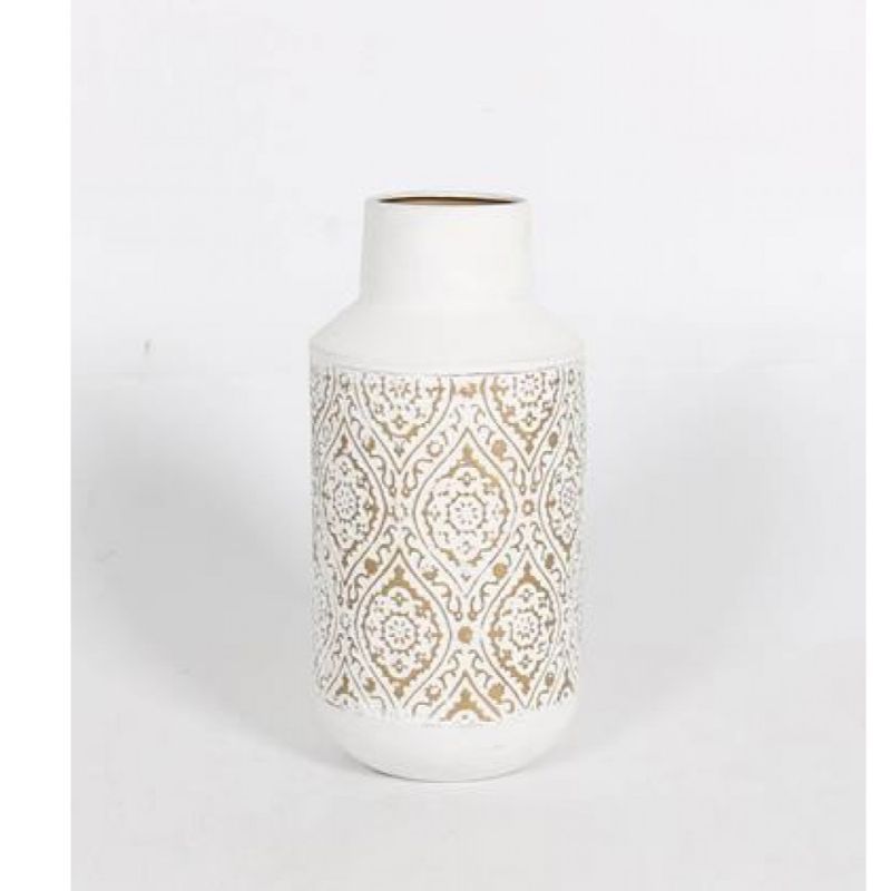 Small Metal Vase - 31.5cm