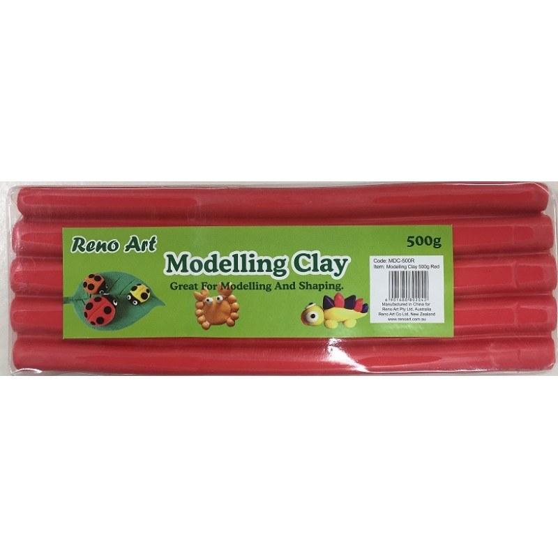 Red Modelling Clay - 500g