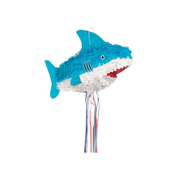 3D Shark Pull Pinata - 30cm x 39cm