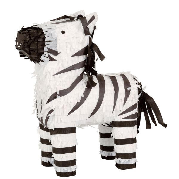 3D Zebra Pinata - 38cm x 30cm