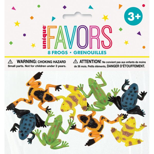 8 Pack Tropical Frogs