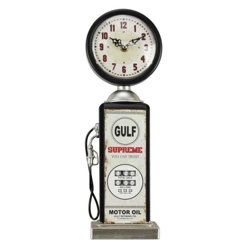 Petrol Bowser Gulf Clock - 38cm