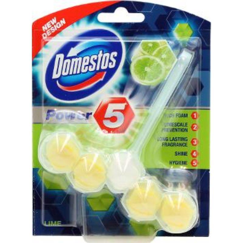 Domestos Lime 5 in 1 Toilet Blck - 55g