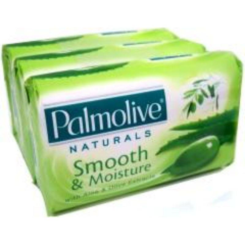 3 Pack Palmolive Aloe & Olive Soap Bar - 80g