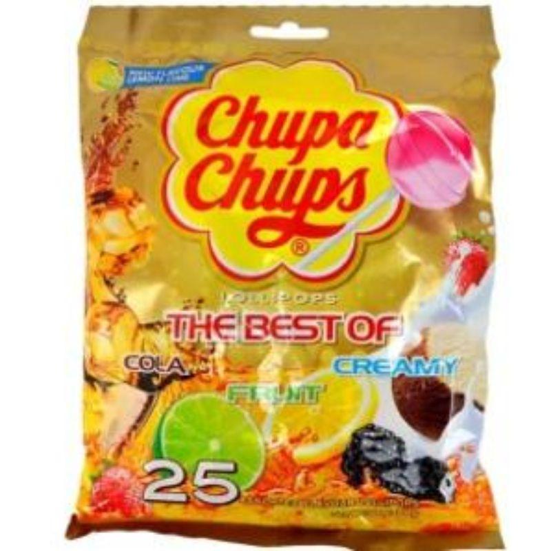 25 Pack Chupa Chups The Best of Lollipops