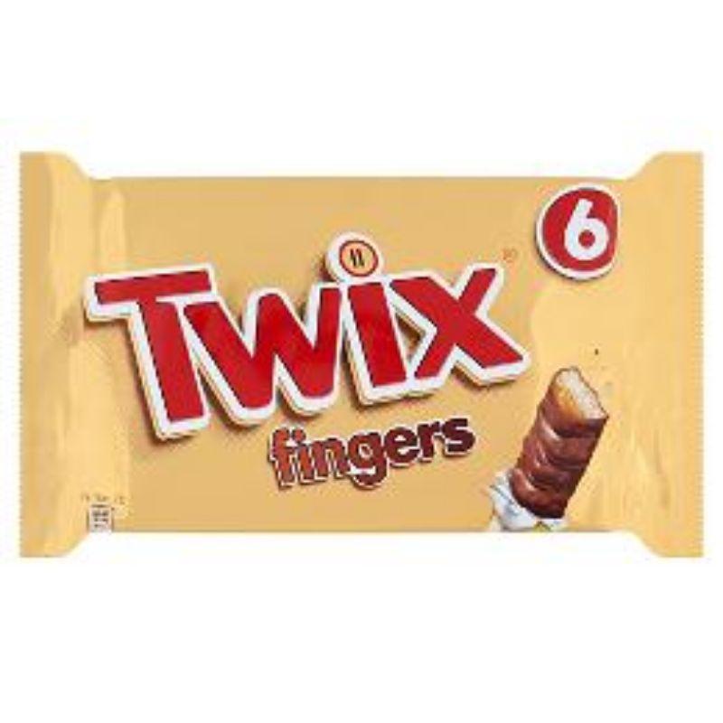 Twix Fingers Multi Pack - 6 x 23g